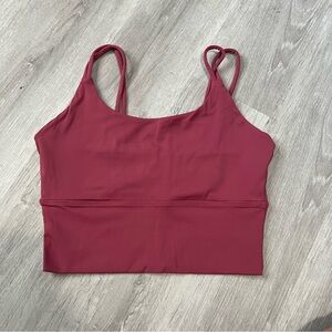 Longline sports bra